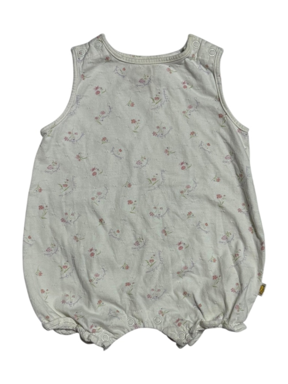 Winnie the Pooh Baby Girl Cute Floral Romper Size 6-9 Months